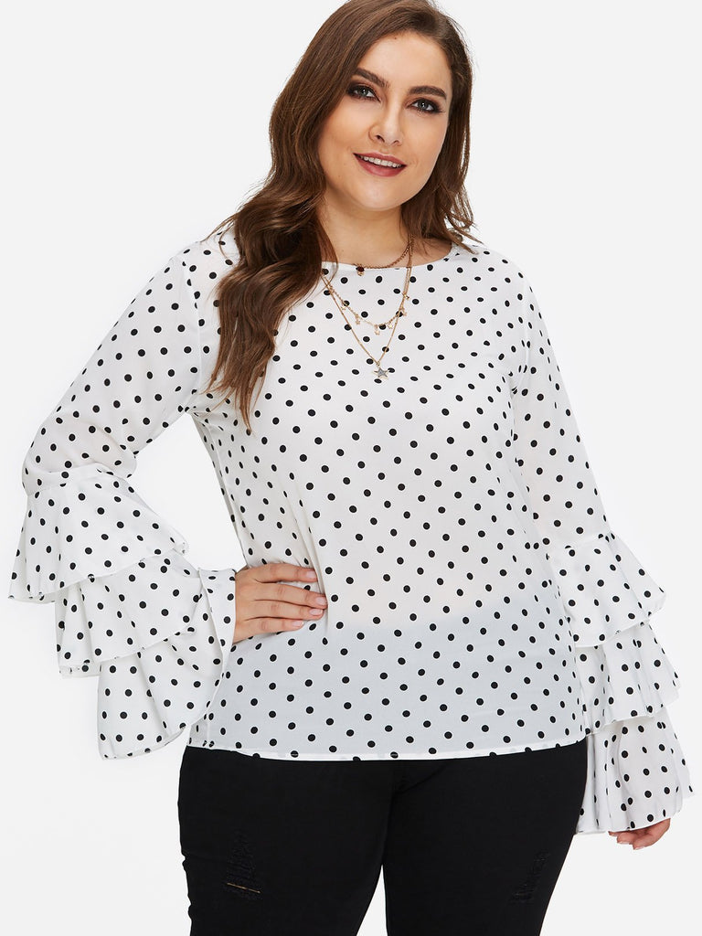 Ladies Plus Size Cotton Blouses