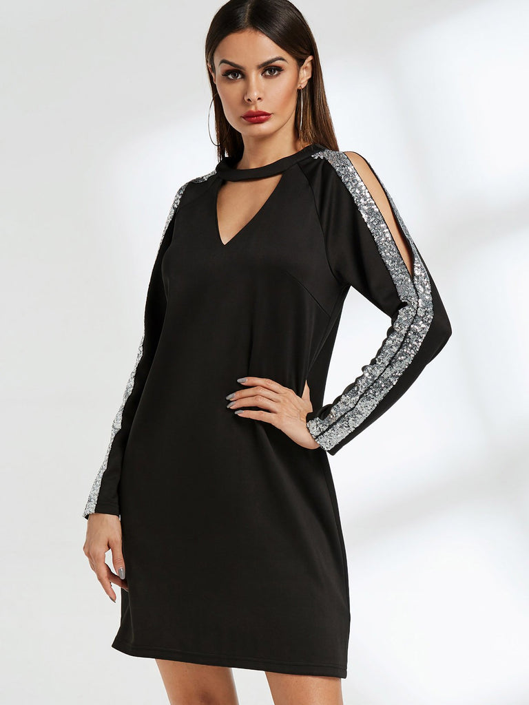 Ladies Black Casual Dresses