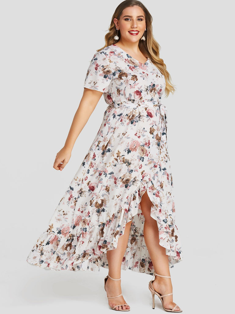 Womens White Plus Size Dresses