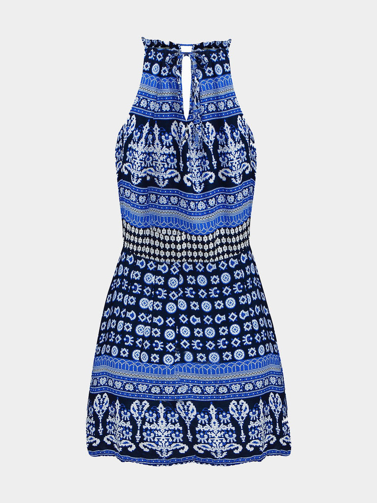 Womens Blue Mini Dresses