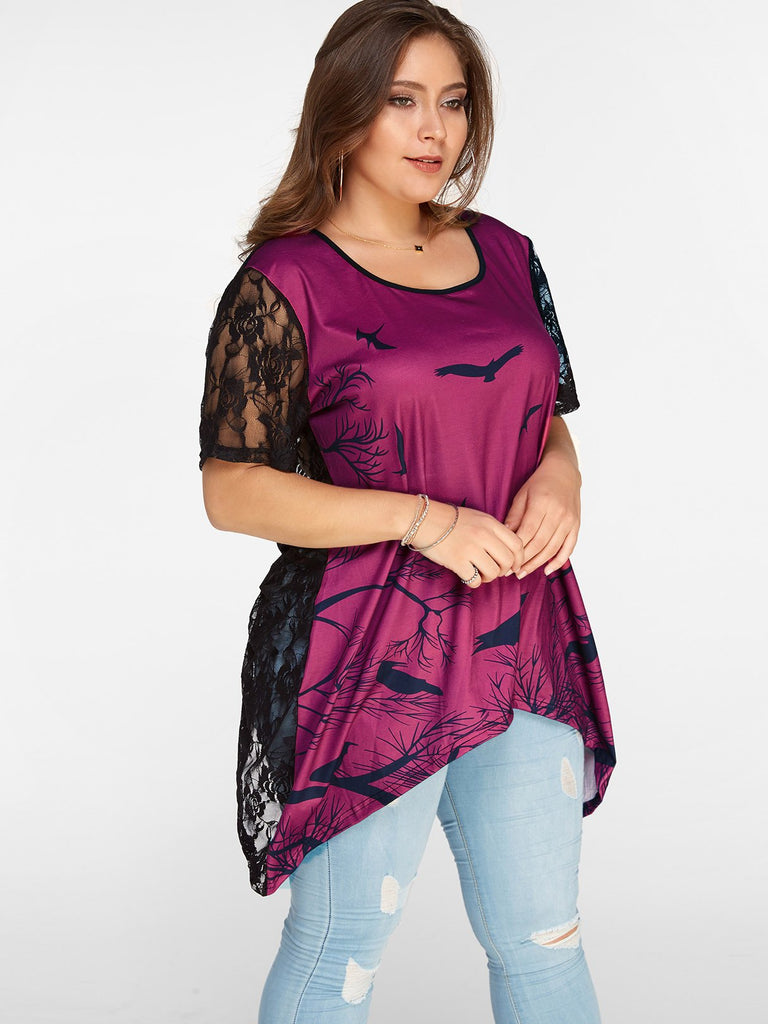 Ladies Multi Plus Size Tops