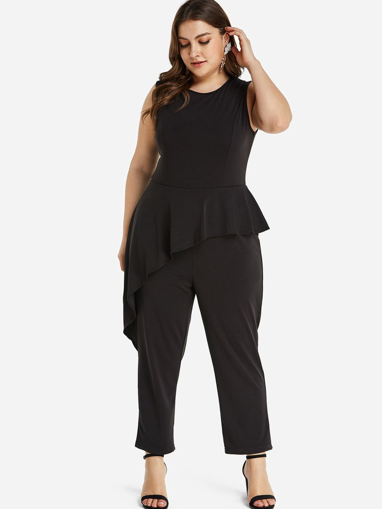 Ladies Black Plus Size Bottoms