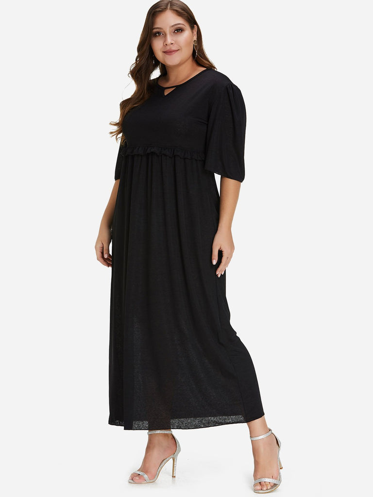 Ladies Black Plus Size Dresses