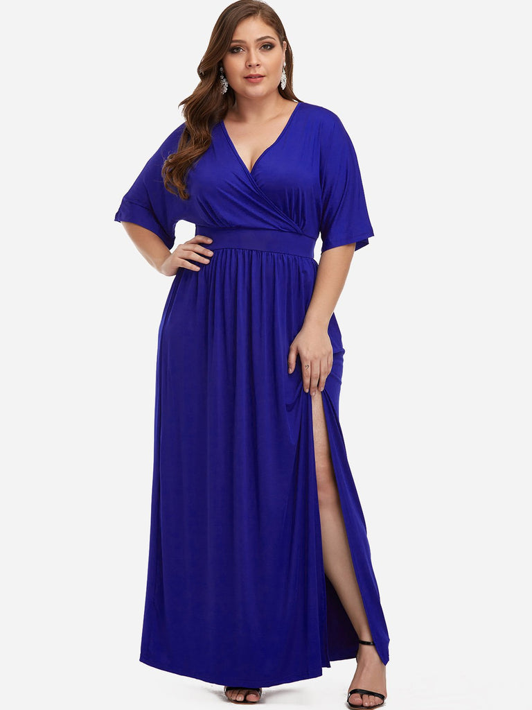 Plus Size A Line Formal Dresses