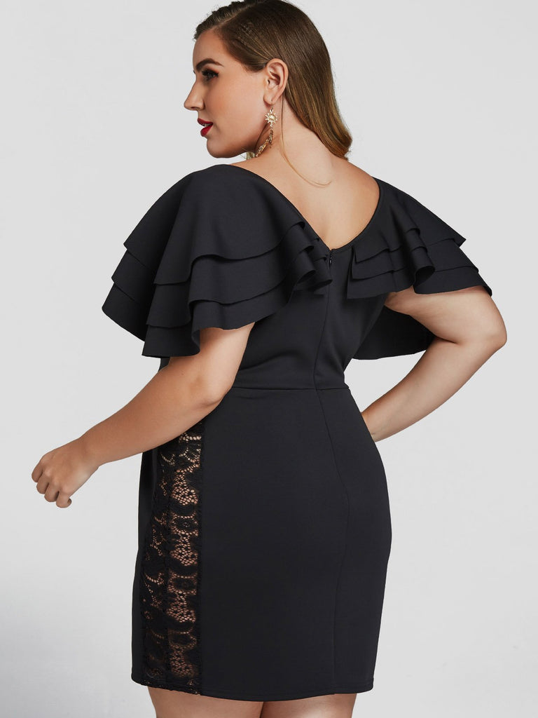 Womens Black Plus Size Dresses