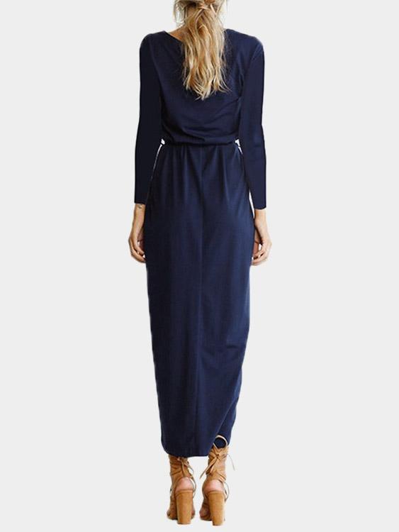 Womens Navy Maxi Dresses