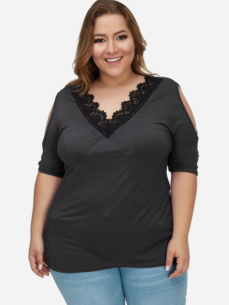 Womens Plus Size Swing Tops