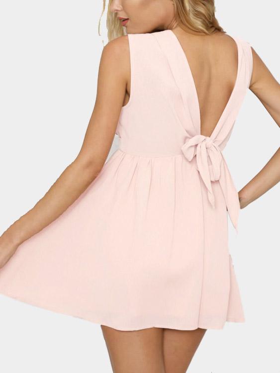 Womens Pink Sexy Dresses