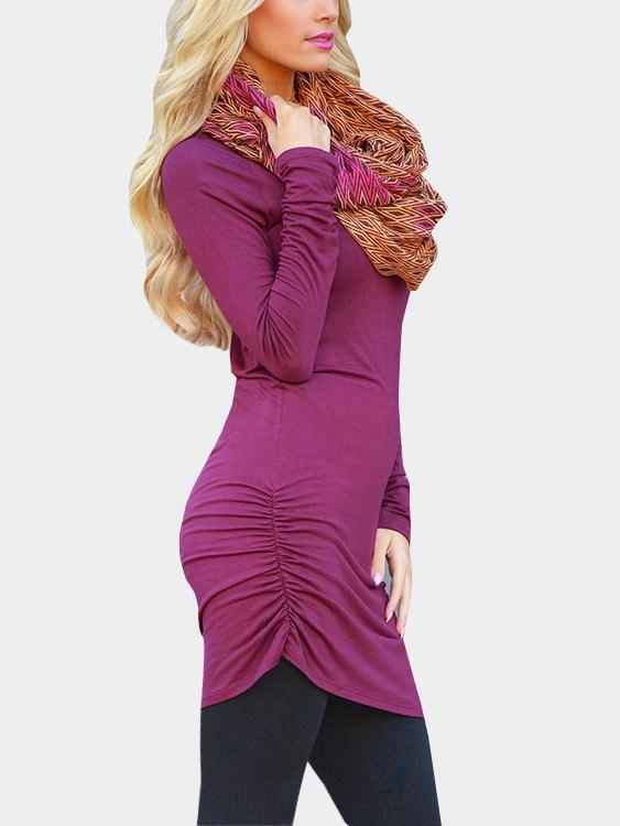 Womens Purple Casual Dresses