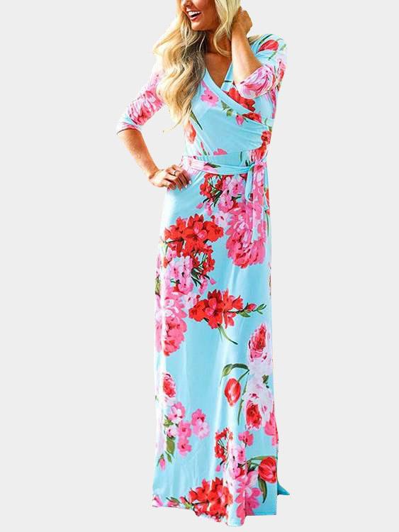 Womens Navy Maxi Dresses