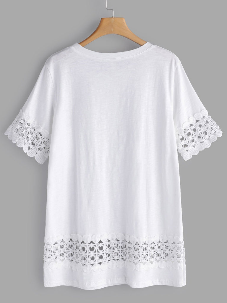 Womens White Plus Size Tops