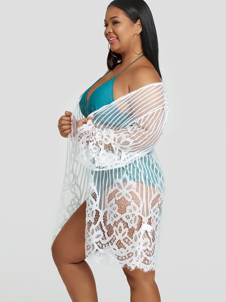 Ladies White Plus Size Tops