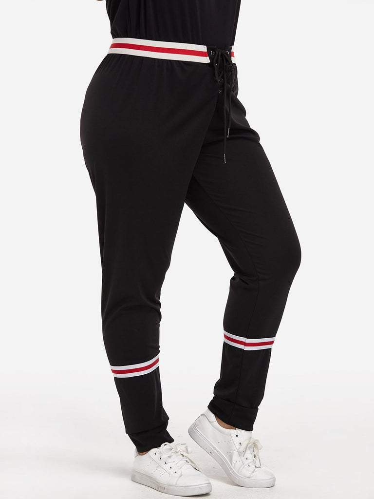 Ladies Black Plus Size Bottoms