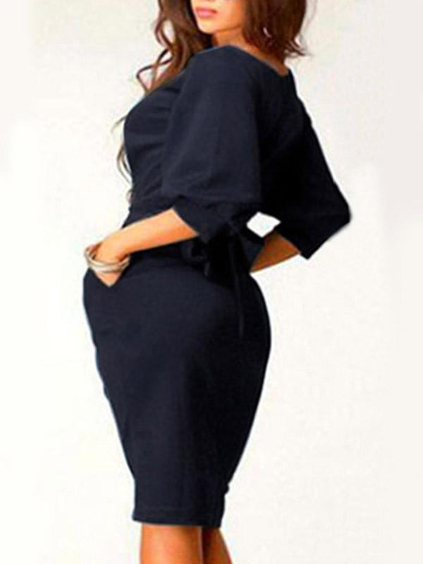 Womens Navy Casual Dresses