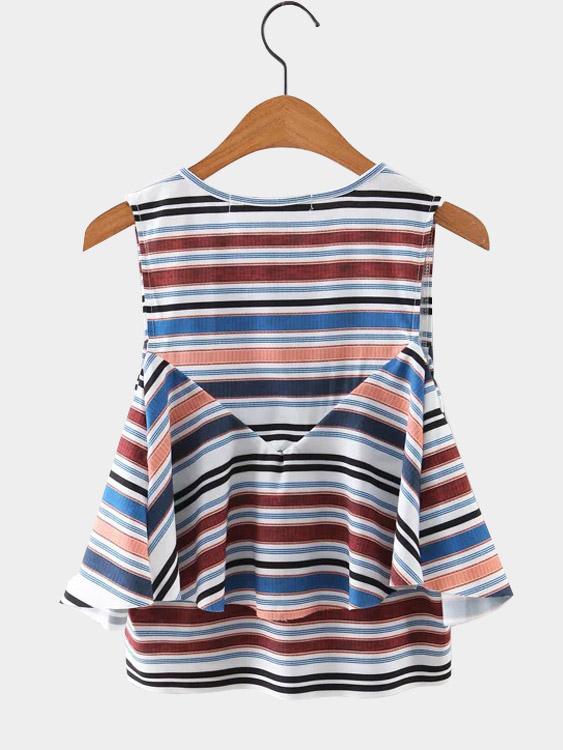 Womens Striped Camis