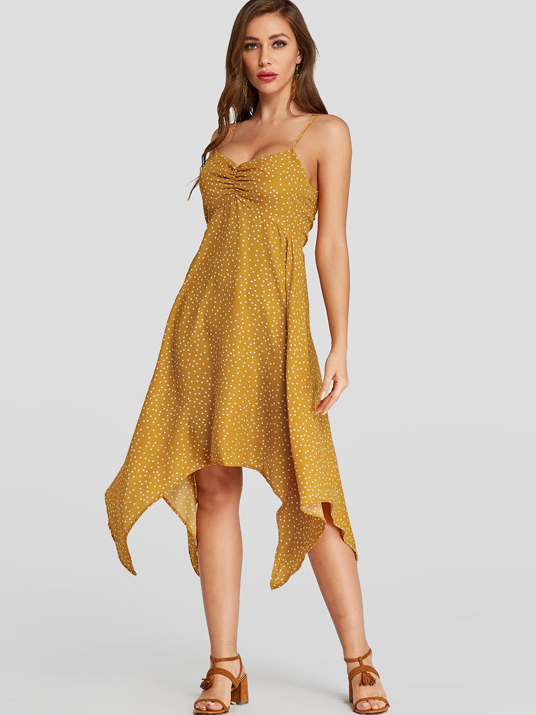 Womens Yellow Sexy Dresses