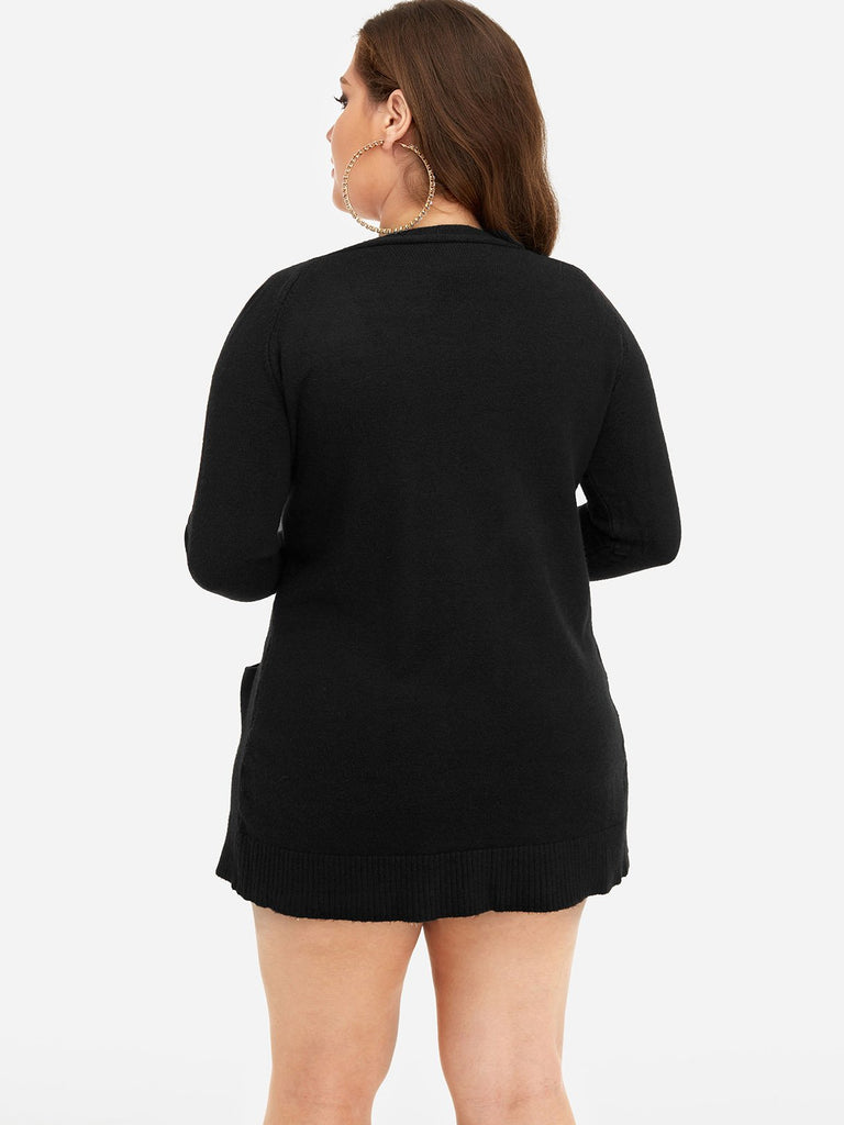 Plus Size Womens Black Tops