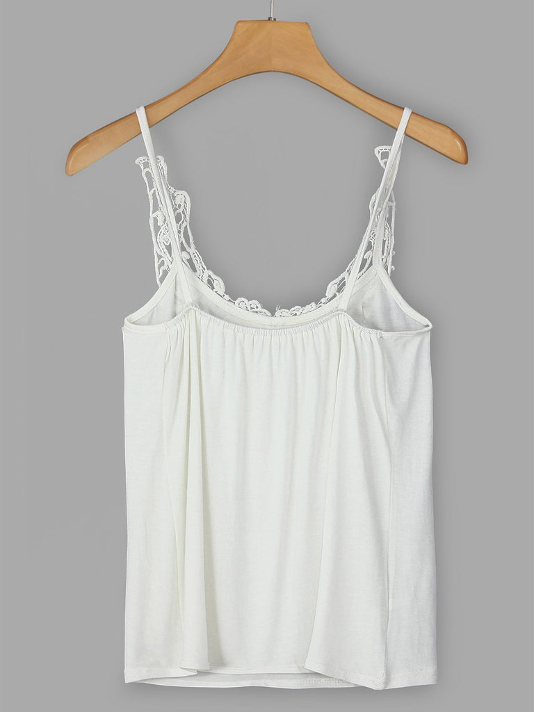 Ladies White Camis