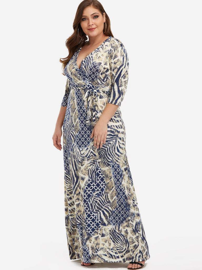 Ladies Multi Plus Size Dresses