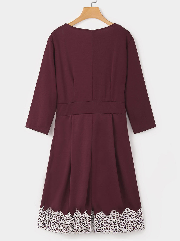 Ladies Burgundy Sexy Dresses