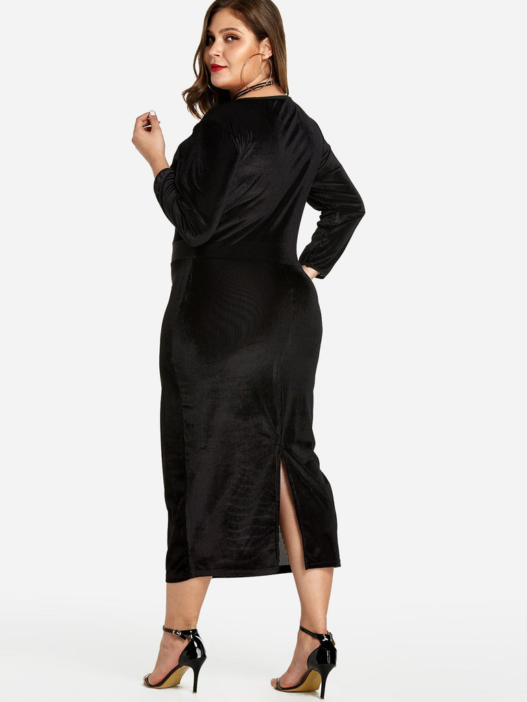 Womens Black Plus Size Dresses