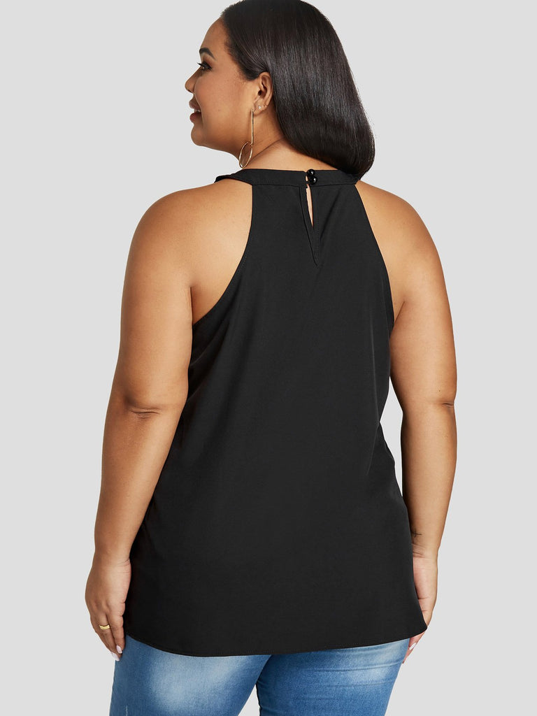 Plus Size Womens Black Tops