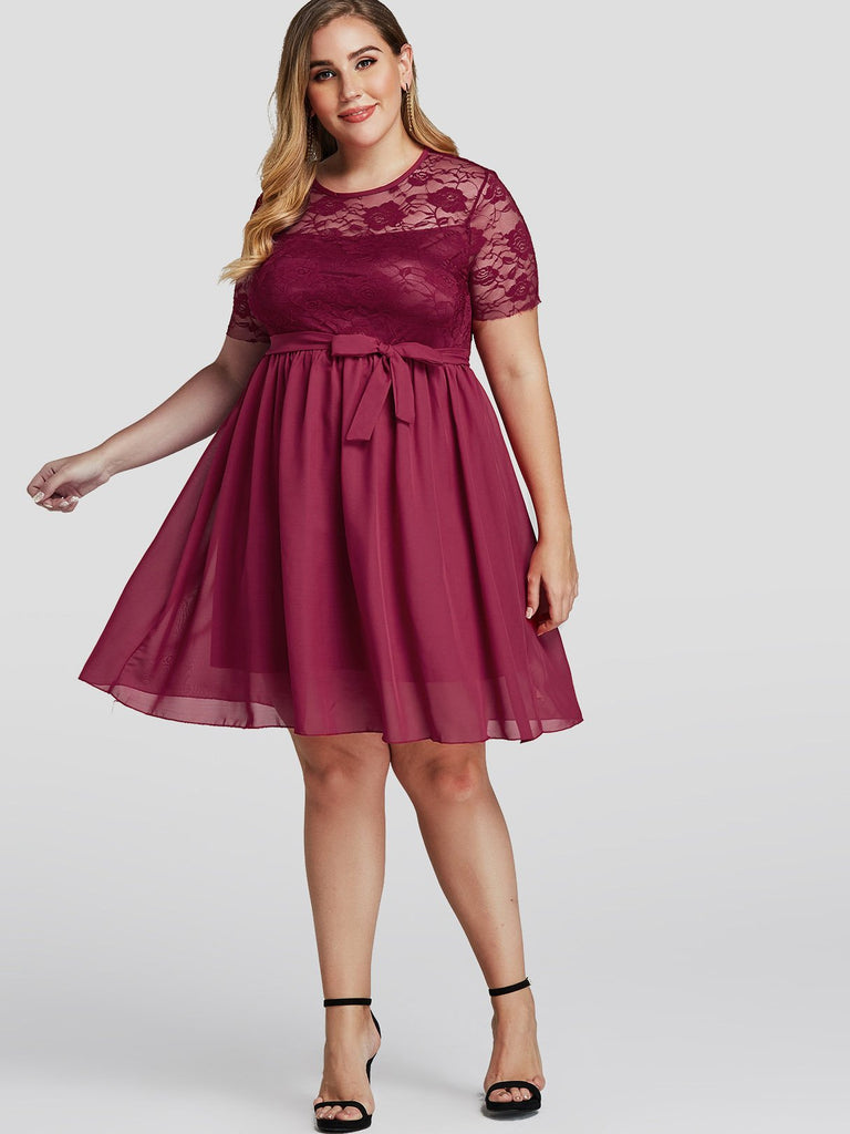 Plus Size Short Dresses