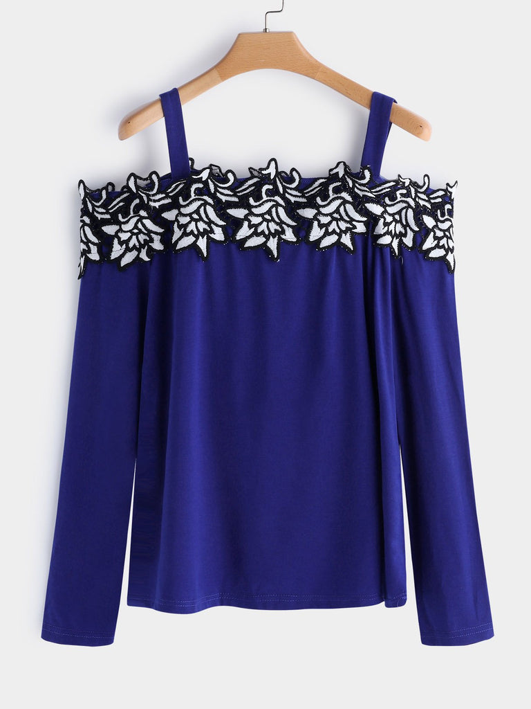 Womens Blue Plus Size Tops