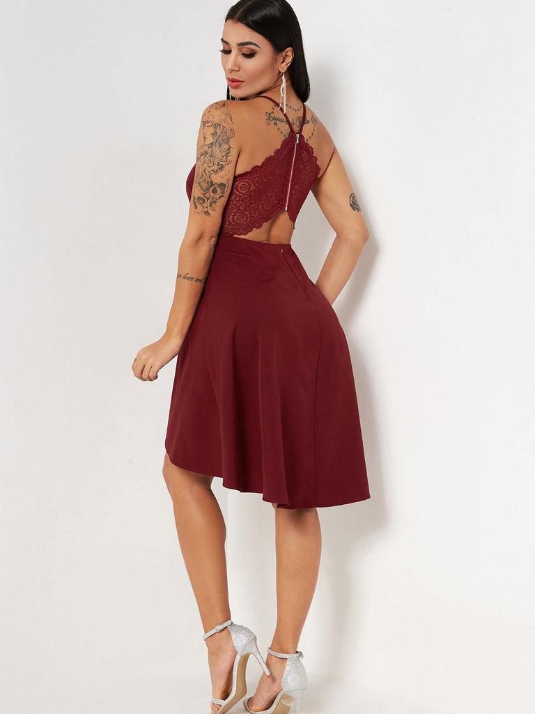 Womens Sleeveless Sexy Dress