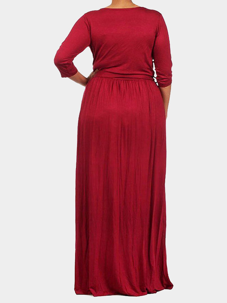 Womens Red Plus Size Dresses