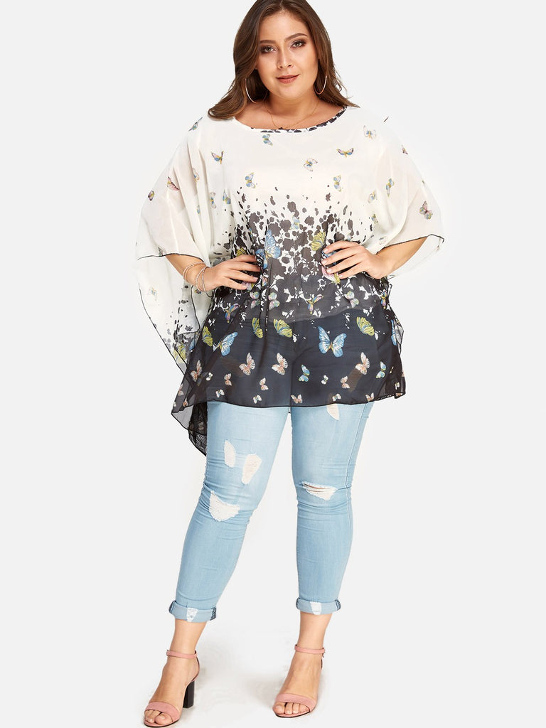 Womens Long Sleeve Plus Size Tops