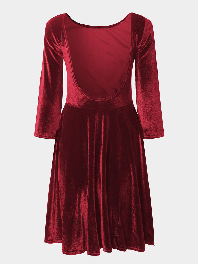 Womens Crimson Sexy Dresses