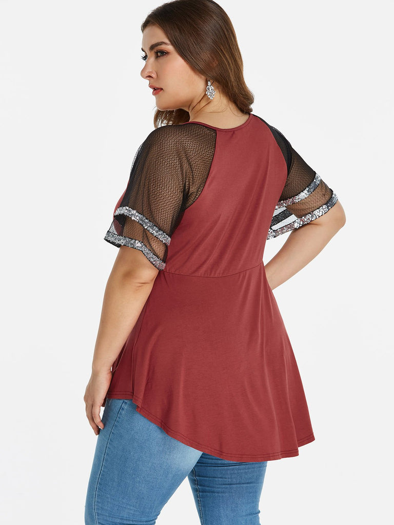 Plus Size Womens Tops Cheap