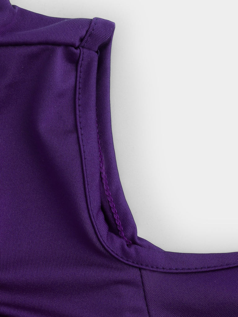 Ladies Purple Plus Size Tops