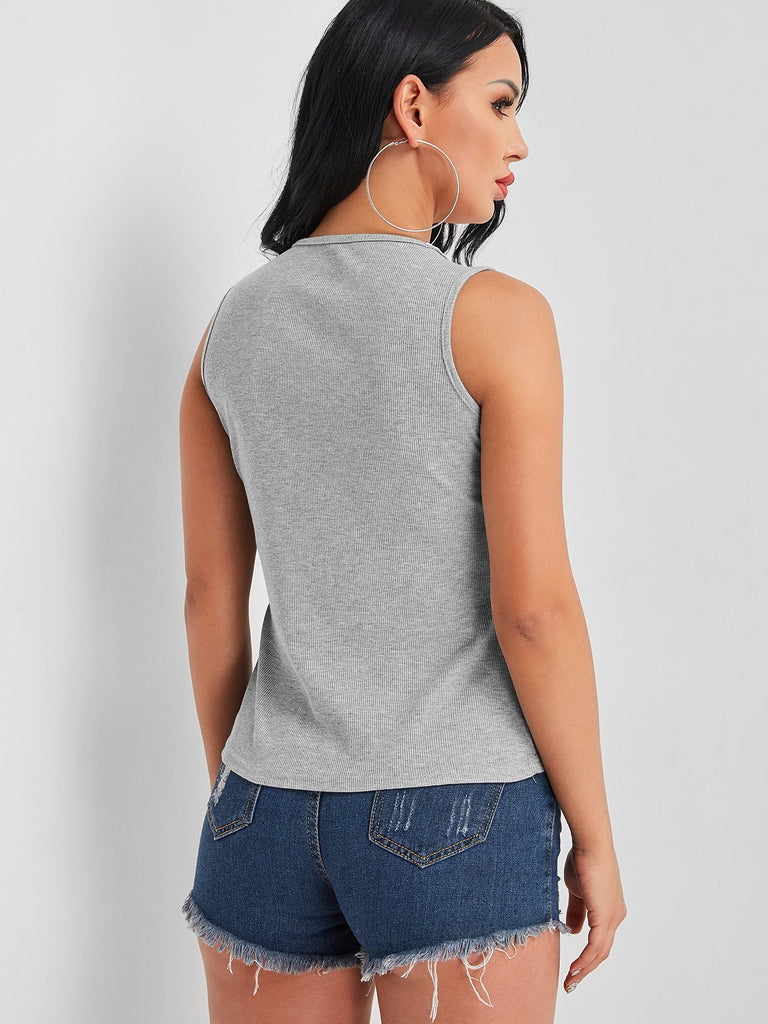 Womens Grey Camis