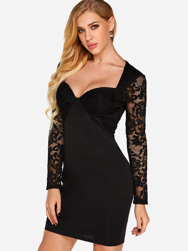 Ladies Black Sexy Dresses