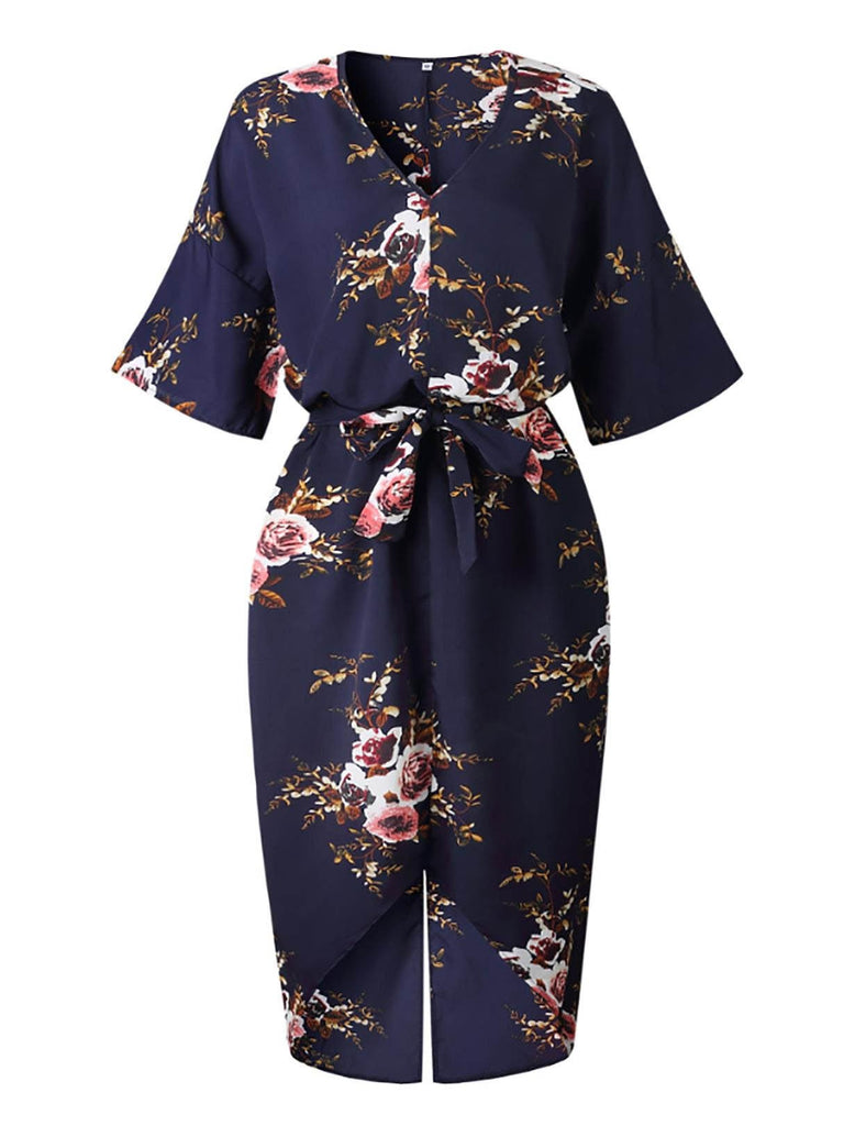 Womens Floral Print Dresses