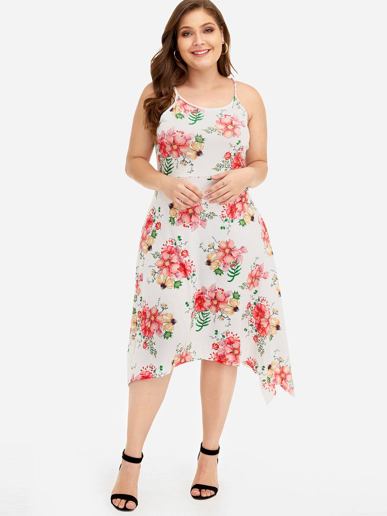 Womens Sleeveless Plus Size Dresses