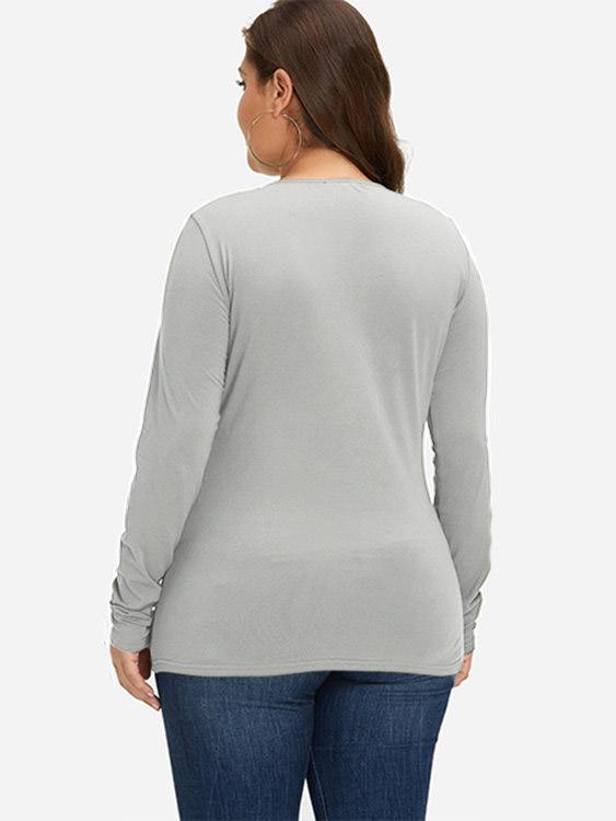 Womens Cotton Tops Plus Size