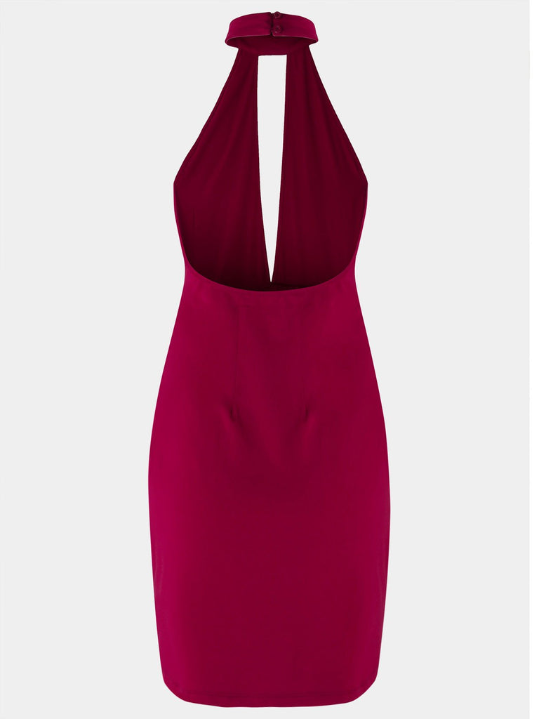 Ladies Burgundy Sexy Dresses