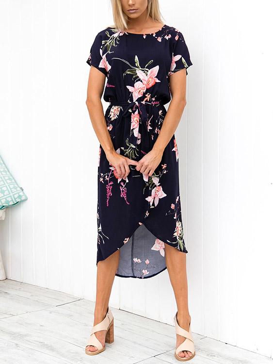 Ladies Floral Floral Dresses