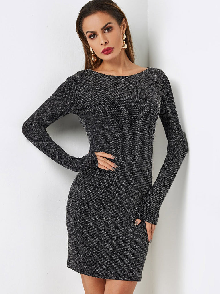 Ladies Long Sleeve Sexy Dresses