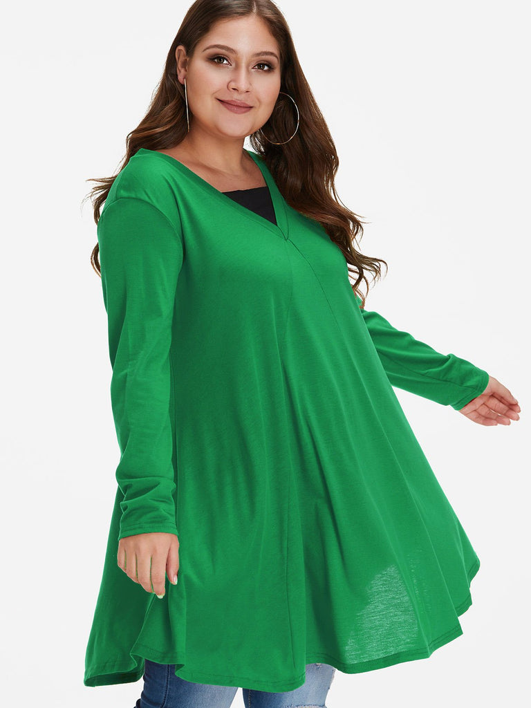 Plus Size Ladies Tops Blouses