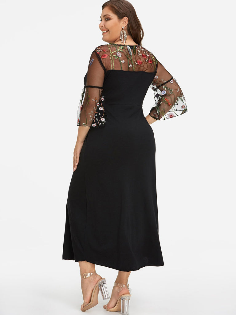 Womens Black Plus Size Dresses