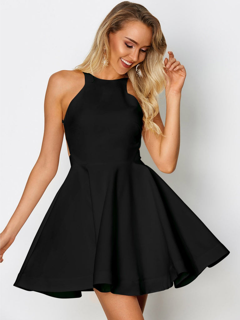 Womens Black Mini Dresses