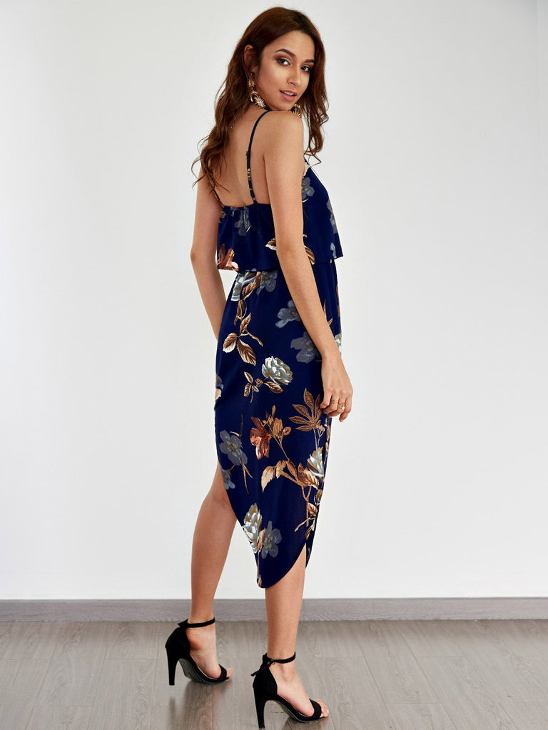 Womens Multi Floral Dresses