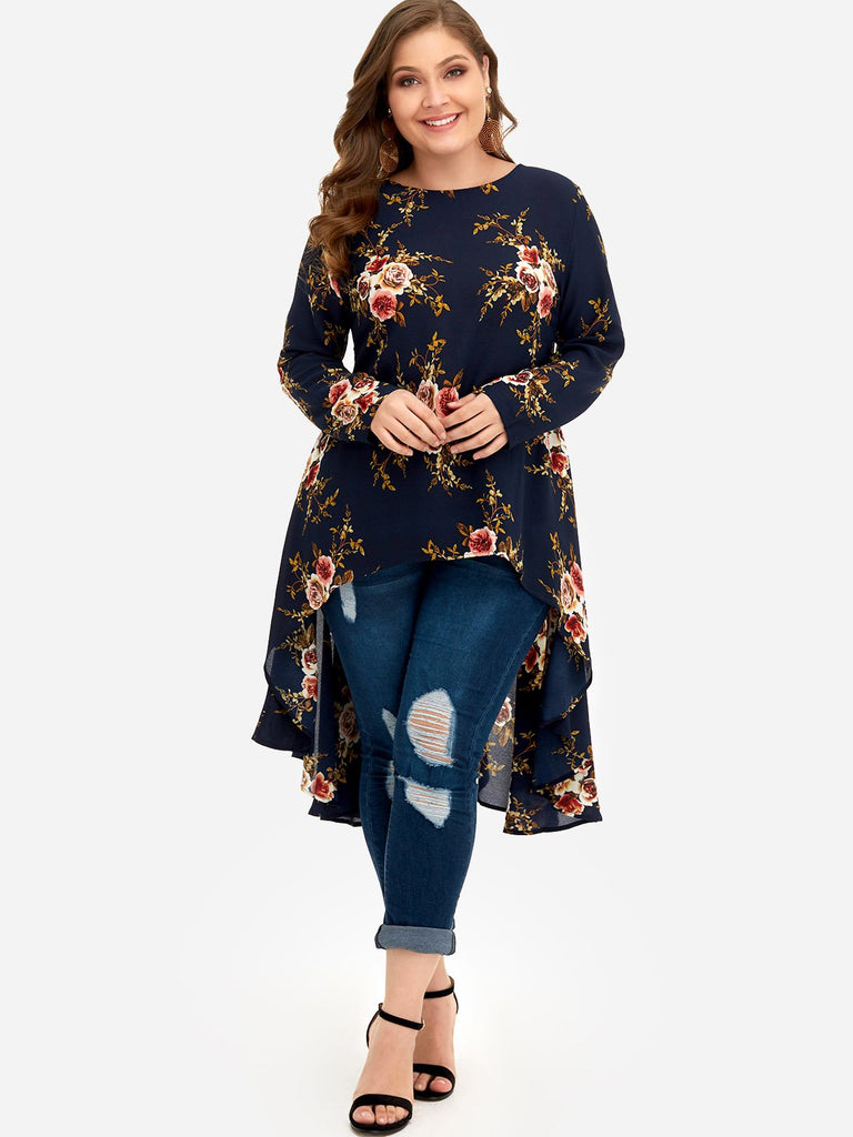 Womens Apricot Plus Size Tops