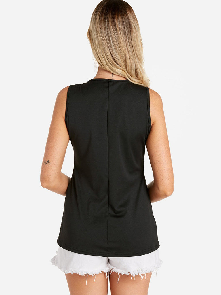 Womens Black Camis