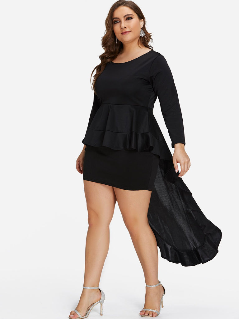 Ladies Black Plus Size Dresses