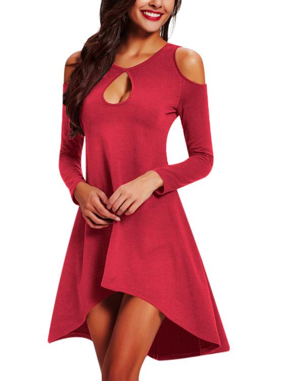 Sweater Dress With Buckle